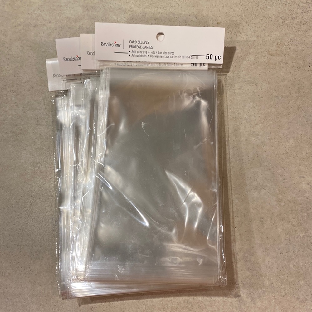 New in package card sleeves.